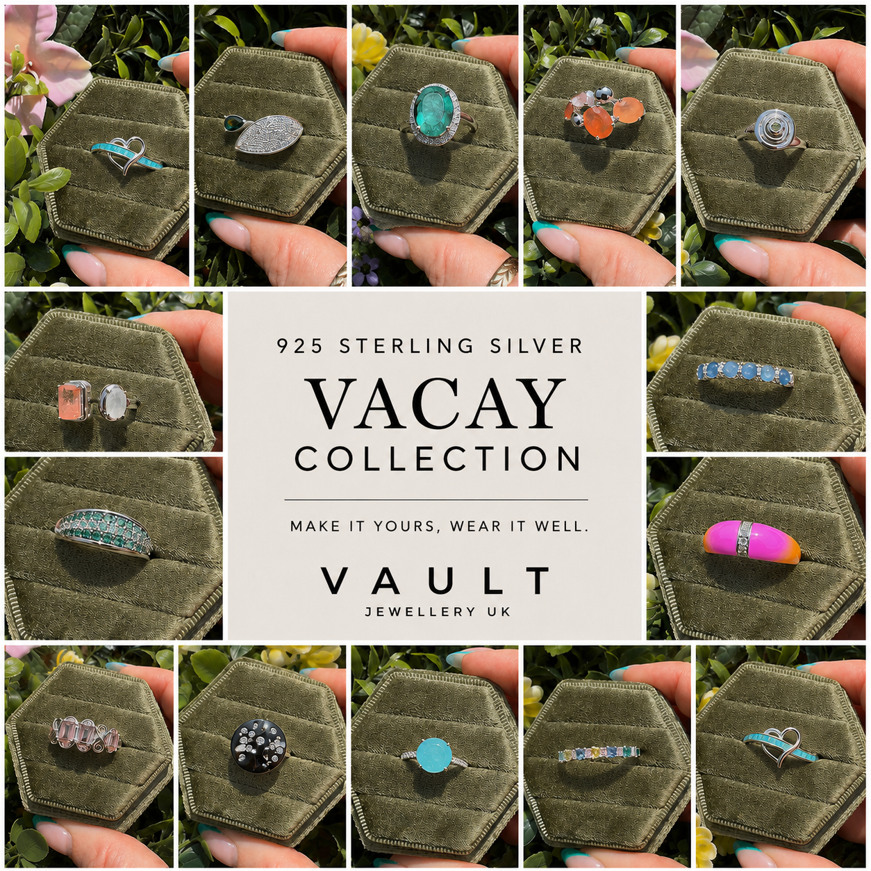 Vacay SILVER Collection | 925 Sterling Silver Rings