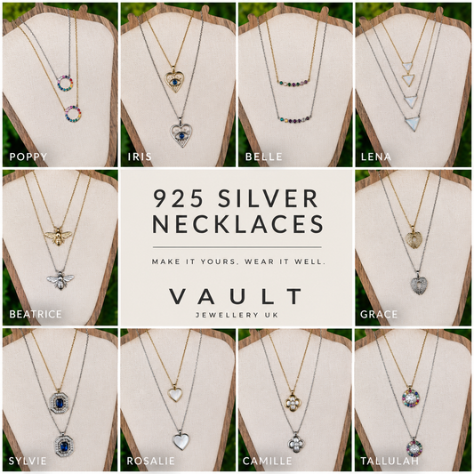 Silver Necklace Collection | 10 Designs | 925 Sterling Silver